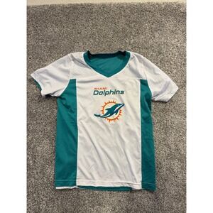 Augusta Miami Dolphins‎ NFL Football Jersey Youth L Kids Sportswear